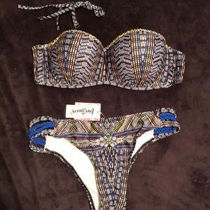 Push up bathing suit